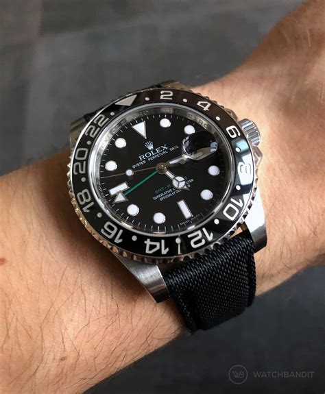 rubber strap for rolex gmt master ii|Rolex Gmt Master II price.